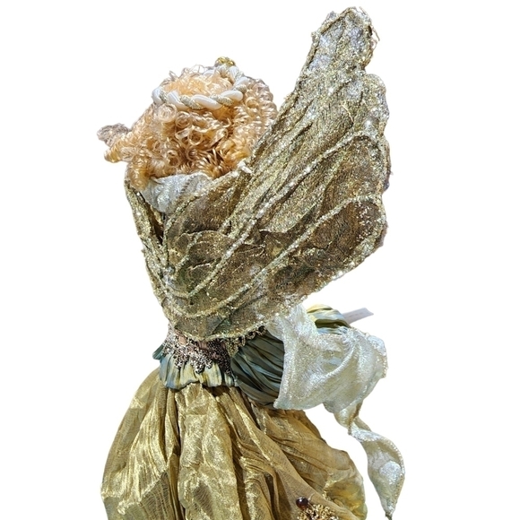 Vtg InArt Large Angel whimsical decor tree topper Thailand - Picture 7 of 14